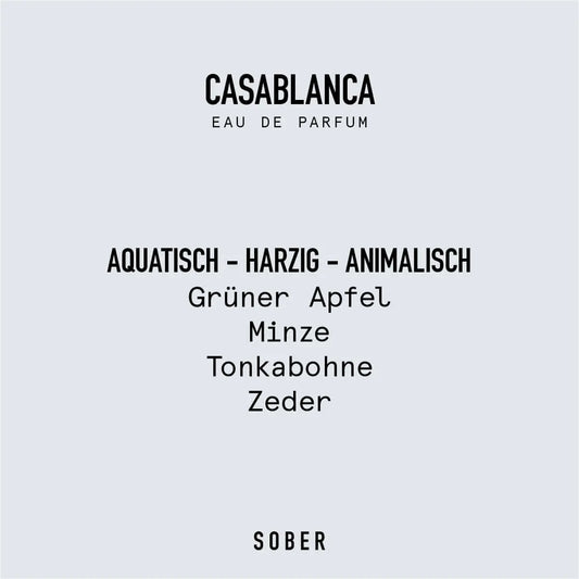 SOBER CASABLANCA - Eau de Parfum White Maple
