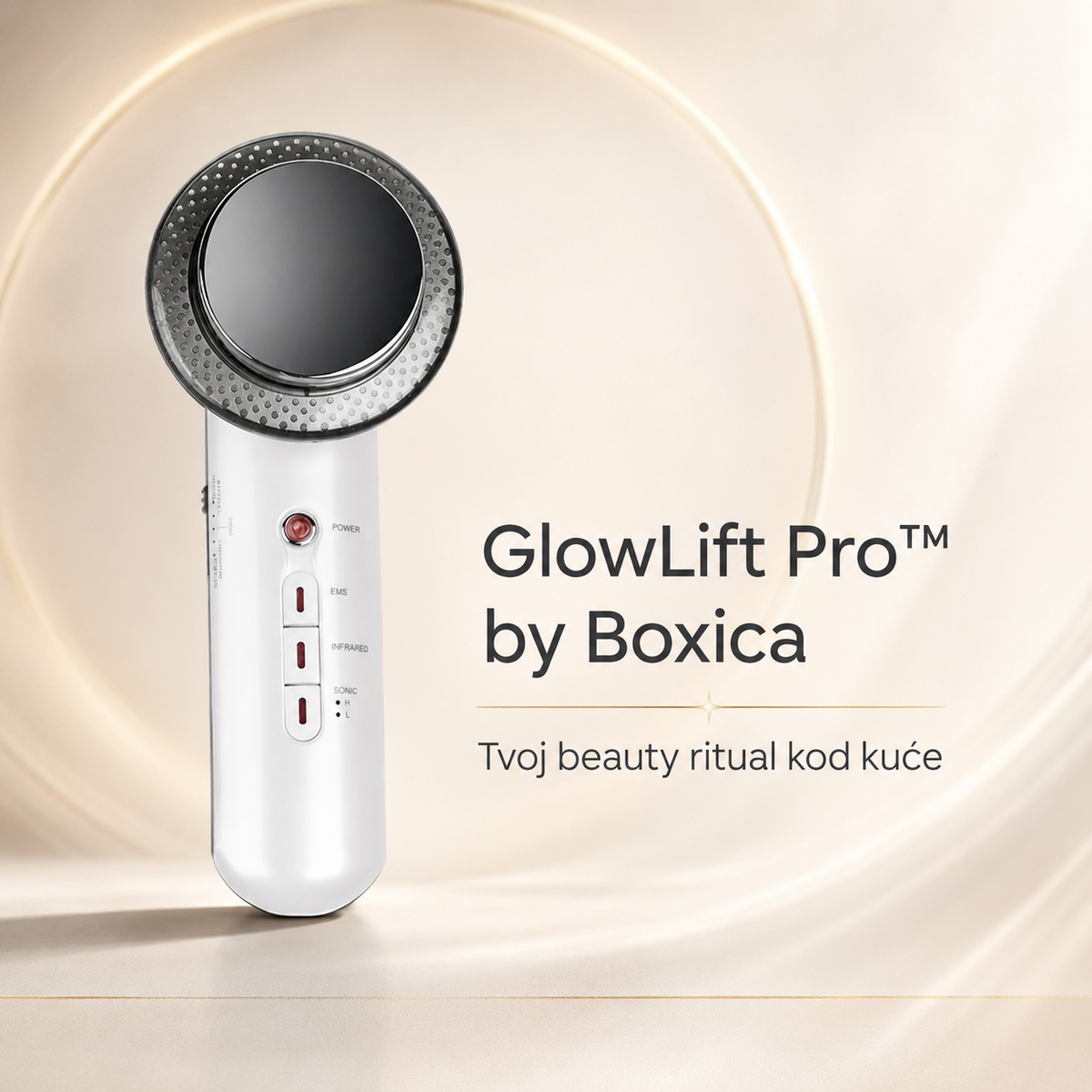 GlowLift Pro™ by Boxica – premium beauty masažer – GlowLift Pro detalj