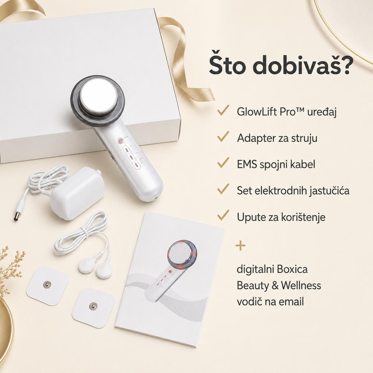 Sadržaj paketa GlowLift Pro™ by Boxica – GlowLift Pro detalj