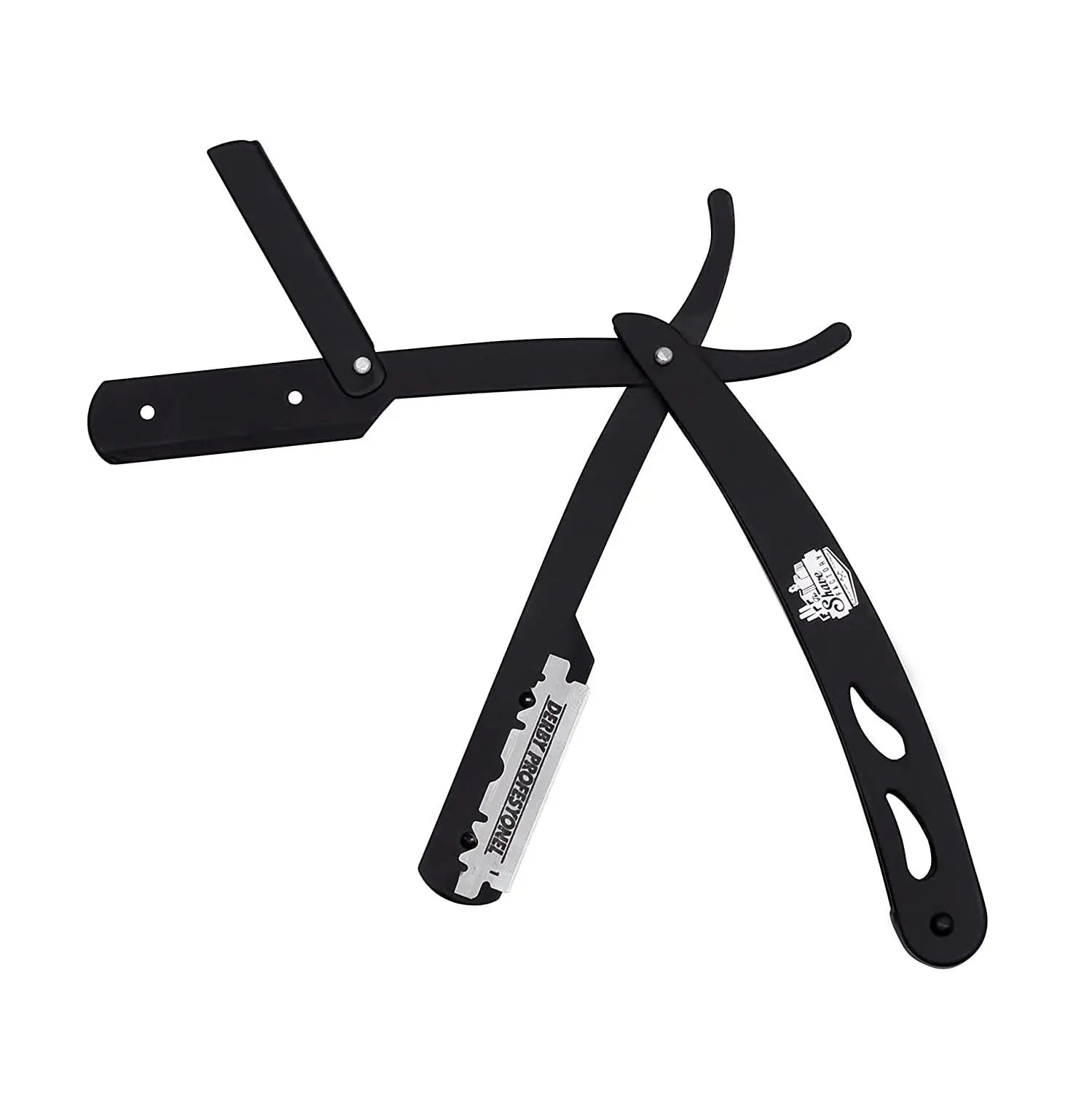 The Shave Factory Straight Edge Razor Kit (Black/Barber No3 Cologne Lime Hypnos