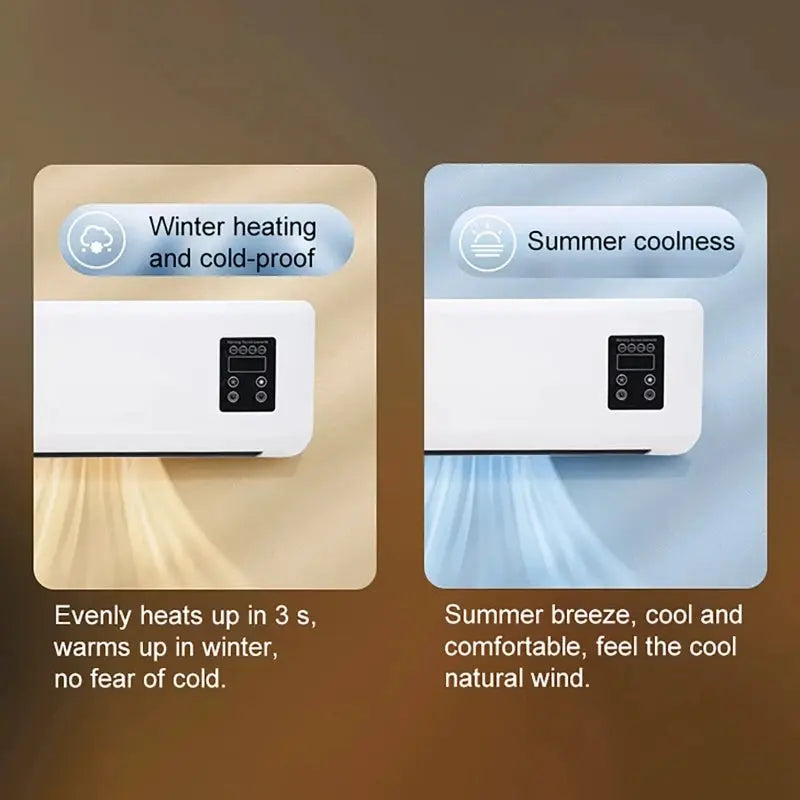 Portable Heater Electric Heating Machine Air Conditioner Wall Mounted AliExpress