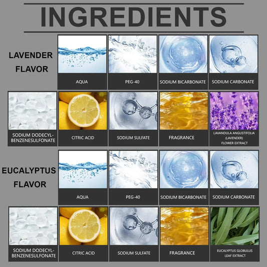 OceAura Aromaterapijske Tablete za Tuš - 12 Komada s Eteričnim Uljima