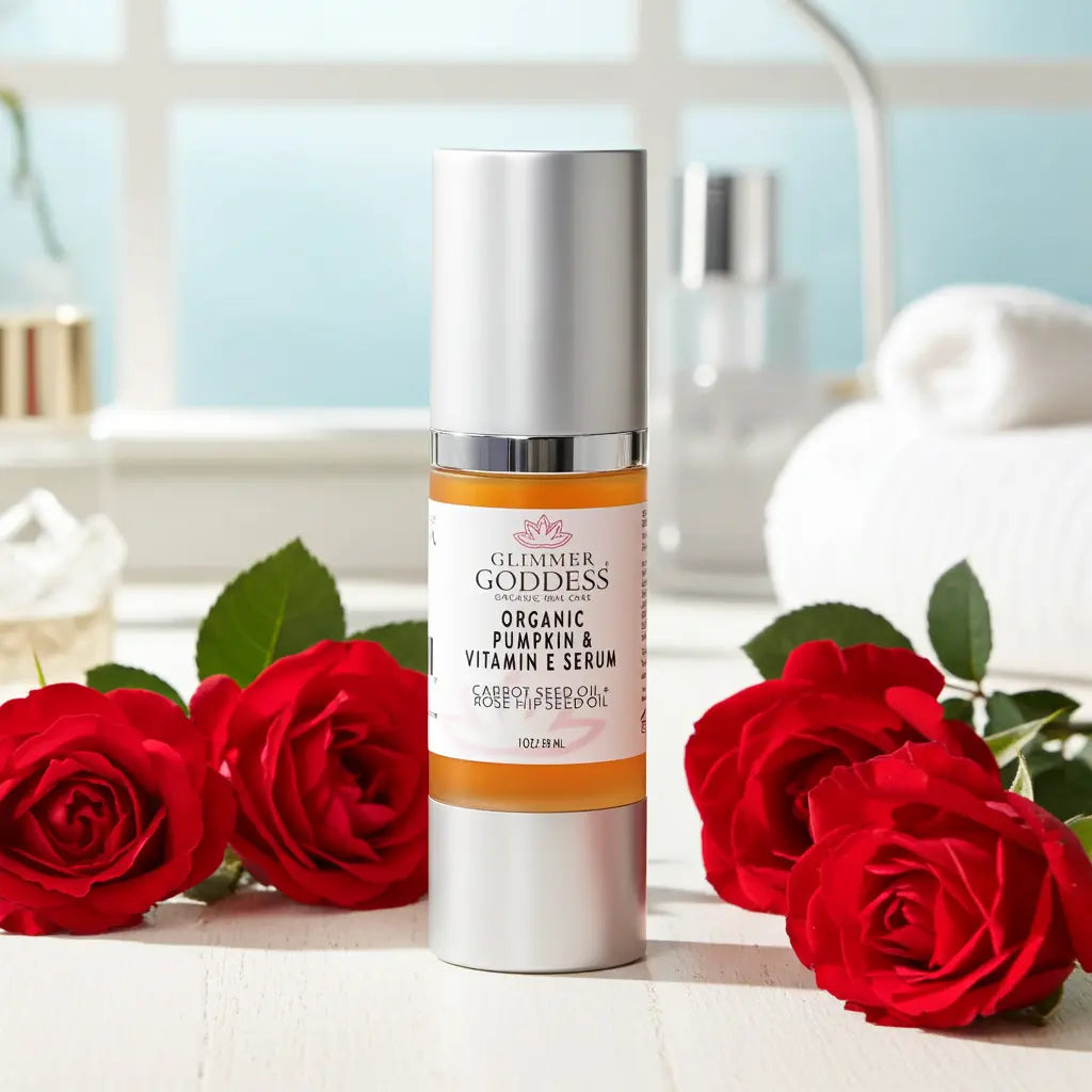 Organic Pumpkin + Vitamin E Serum - Instant Glow Treatment White Thalassa