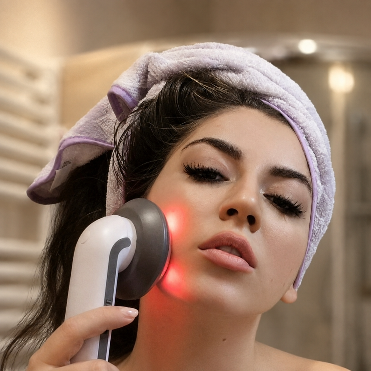 Stela Pavičić koristi GlowLift Pro u svojoj kućnoj rutini